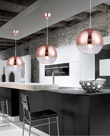 Lampa wisząca Lumina Deco LDP 1029-200 (R. GD) Veroni D20