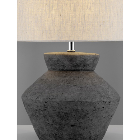 Lampa stołowa Luces Exclusivas TREVIRA LE45286 antracyt, beżowy