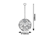 Lampa wewnętrzna Rabalux Birdy 6390 wielokolorowy
