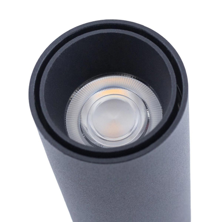 Oprawa nastropowa czarna Abigali Posh Cree COB 7W 3000K CRI90+36°