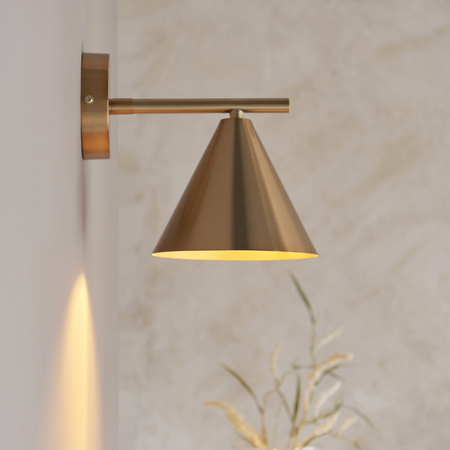 Kinkiet Endon Lighting Cape 102893 mosiądz