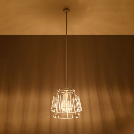 Sollux Lighting Lampa wisząca GATE biały SL.0662