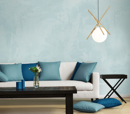 Lampa wisząca Maxlight P0403 mosiądz