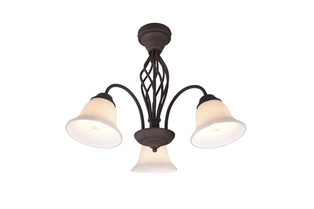 Lampa sufitowa Trio 601000324 biały/miedziany