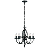 Żyrandol Elstead Lighting Artisan czarny ART5-BLACK