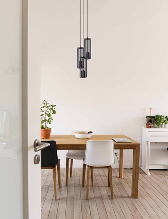 Lampa wisząca FALCON Kaja K-4932 czarny