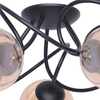 Lampa sufitowa FLORO Kaja K-5127 bursztynowy