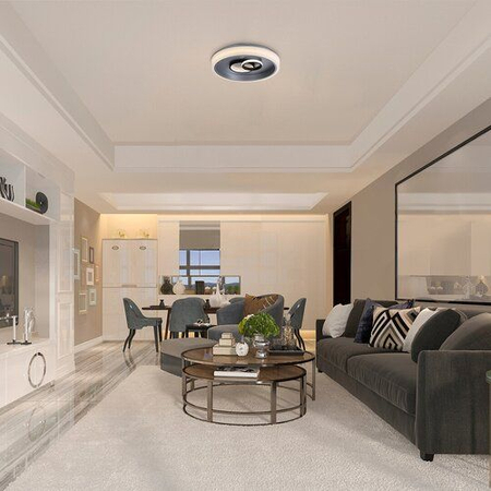 Lampa sufitowa Rabalux Portia 3319 srebrny