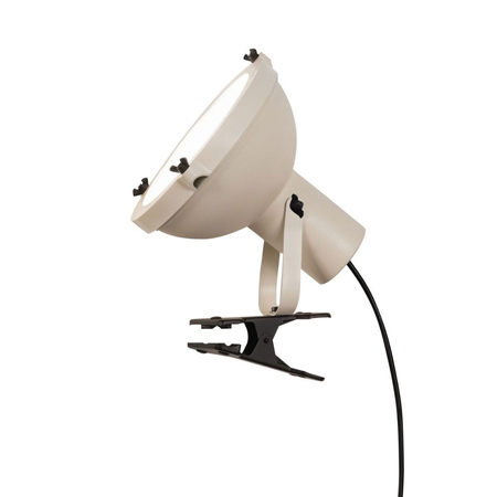 Lampa z klipsem Nemo PRPFWS11 Projecteur 165 Biała