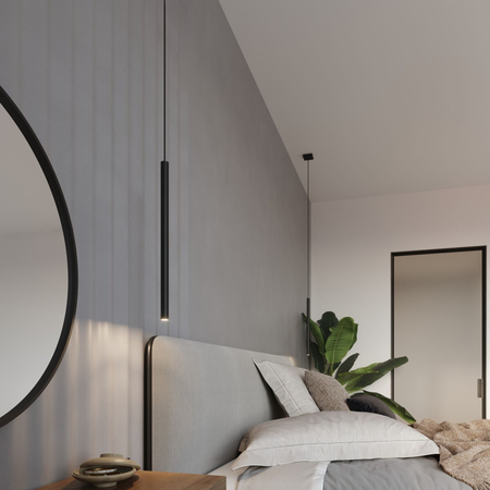 Sollux Lighting Lampa wisząca PASTELO 5P czarna SL.1176