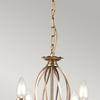 Żyrandol Elstead Lighting Aegean mosiądz AG8-AGED-BRASS