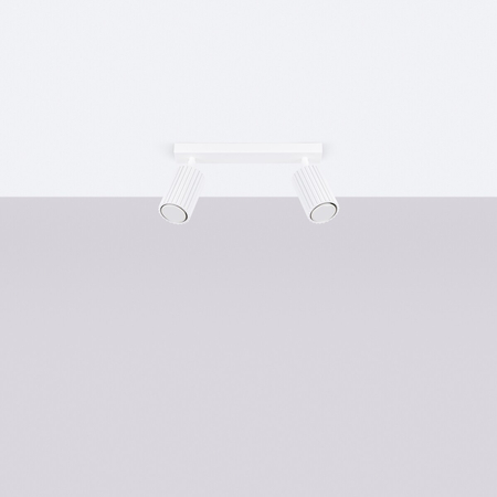 Sollux Lighting Plafon KARBON 2 biały SL.1542