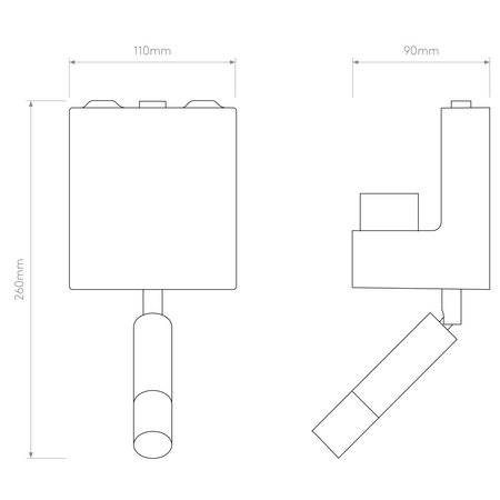 Kinkiet Astro Venn Reader 1433009 Matowy Nikiel