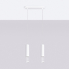Sollux Lighting Lampa wisząca LAMI 2 biały SL.1687