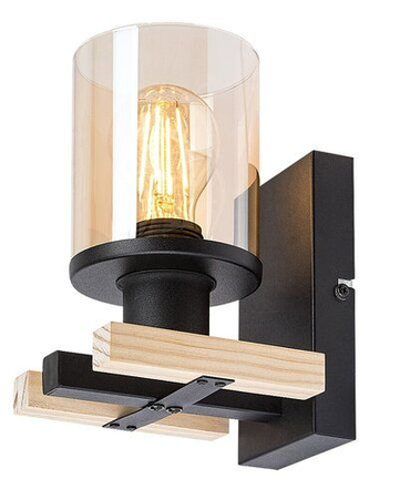 Kinkiet Rabalux Niylah 71080 czarny