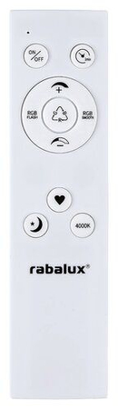 Lampa sufitowa Rabalux Rasmus 2290 srebrny