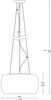Lampa wisząca Zuma Line Crystal P0076-05L-F4FZ