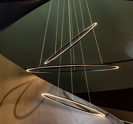 Lampa wisząca Nemo ELPLNW57 Ellisse Triple