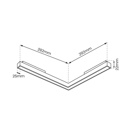 Milagro MAGNETIC TRACK 24W LED ML6626 CZARNY