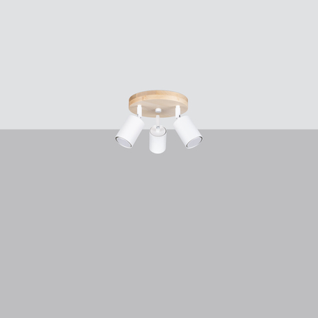 Sollux Lighting Plafon VERDO 3P biały SL.1287