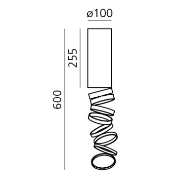 Plafon Artemide DOI4600B16 Decompose