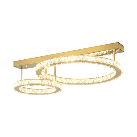 Lampa sufitowa Zuma Line MX3713-2-3GT GIRONA LAMPA SUFITOWA ZŁOTA/GOLD