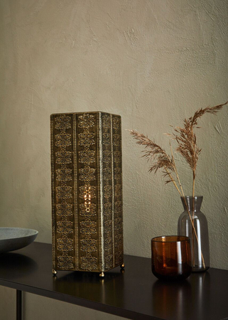 Lampa stołowa Markslöjd AGRA 108223 złoty