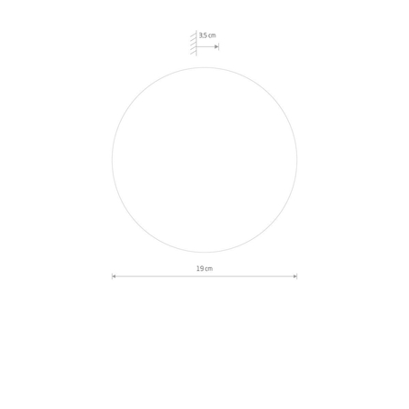 Kinkiet RING MIRROR LED S Nowodvorski 10276