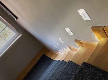 Oprawa schodowa RAGGIO BLACK Azzardo AZ2964 black