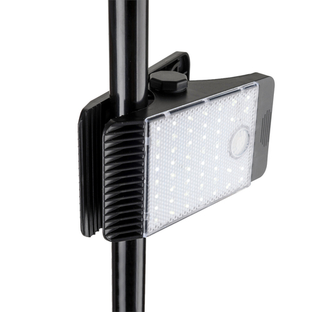 Eko-Light Lampa Solarna Clips 4W 4000K IP44 EKO1708 CZARNY
