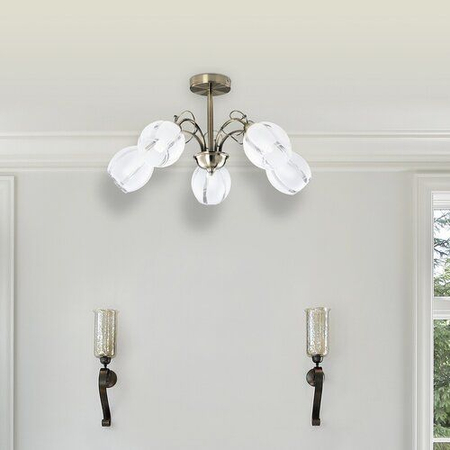 Lampa sufitowa Rabalux Joel 2271 brąz