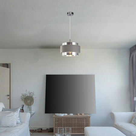 Lampa wisząca Rabalux Basil 5383 chrom satyna