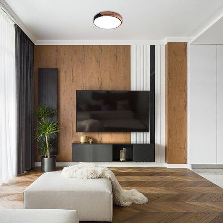 Lampa sufitowa Rabalux Maple 3528 czarny matowy