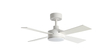 Wentylator TASOS biały, naturalny BLADES Ø107 DC 30W LED 24W CCT zmienna barwa, pilot