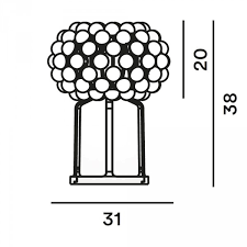 Lampa stołowa Foscarini 138012-16 Caboche