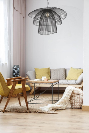 Lampa wisząca PLAZA Kaja KP-12 czarny