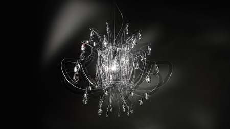 Lampa wisząca Slamp LIL14SOS0000TT Lillibet Transparent