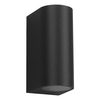 Eko-Light Kinkiet Ogrodowy Ovalis 2xGU10 IP44 EKO8319 CZARNY