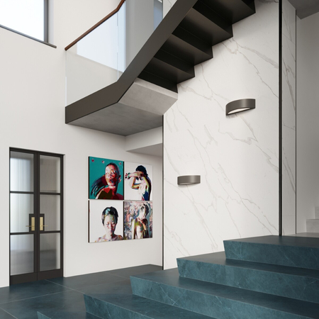 Sollux Lighting Kinkiet ceramiczny ATENA czarny SL.0874