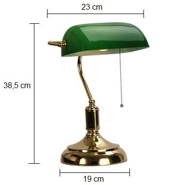 Lampka stołowa Abigali Bankierka outlet