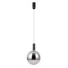 Lampa wisząca Italux Strela PND-34378-1L-BK Czarny mat