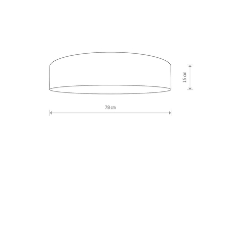 Plafon TURDA Nowodvorski 8802 złoty