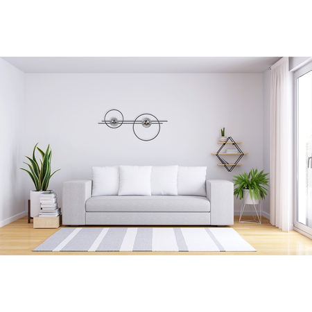 Kinkiet Kaja ASTRA K-5342 grafitowy, czarny