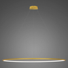 Lampa wisząca Ledowe Okręgi No.1 180cm 3k złoty