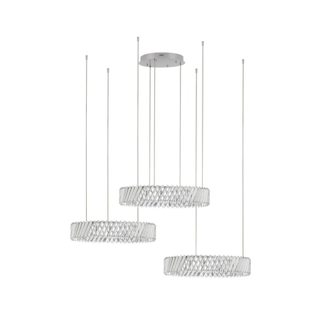 Lampa wisząca Luces Exclusivas CANLIRA LE45156 szary i odcienie szarości