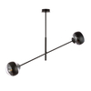 Lampa wisząca LINEAR 2 BLACK/STRIPE Emibig 1168/2 czarny