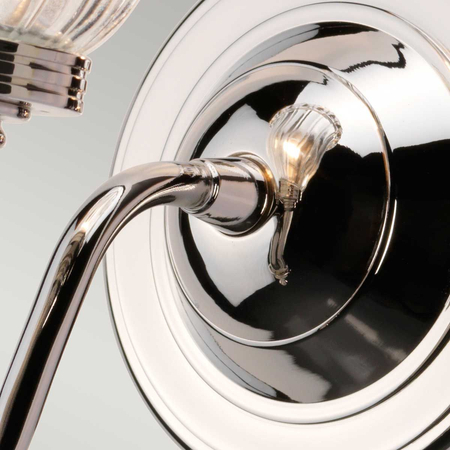 Kinkiet Elstead Lighting Carroll szary BATH-CARROLL1-PN