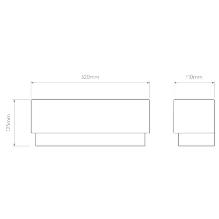 Kinkiet Astro Amat 320 1432001 Ceramika