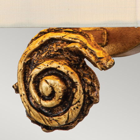 Kinkiet Elstead Lighting Swirl złoty FB-SWIRL-1S-G