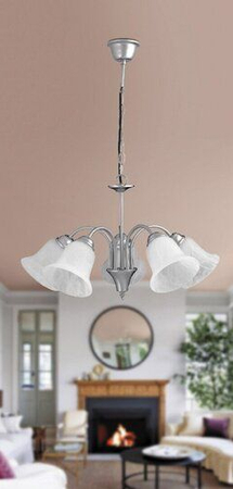 Żyrandol Rabalux Francesca 7365 chrom satyna